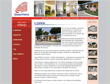 Tablet Screenshot of gessovitoria.com.br